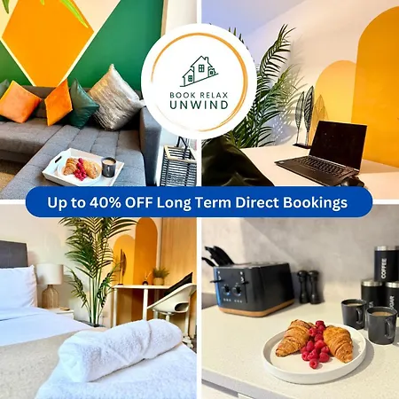 Appartement Spacious 2 Bed Flat Free Private Parking Leeds (West Yorkshire)