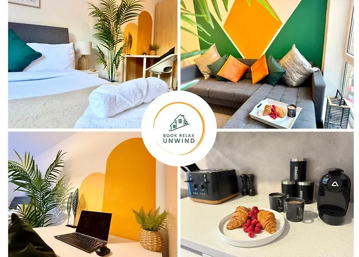 Spacious 2 Bed Flat Free Private Parking